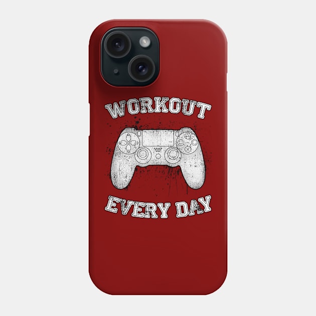 WORKOUT EVERY DAY Phone Case by berserk