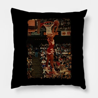 Dunk Spud Webb Vintage #2 Pillow