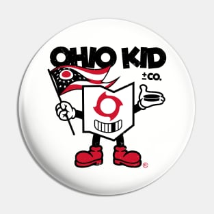 Ohio Kid and Co. on ice Pin