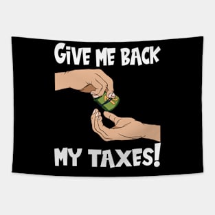 Tax Season Tax Day Tapestry