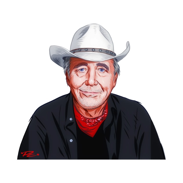 Bobby Bare - An illustration by Paul Cemmick by PLAYDIGITAL2020