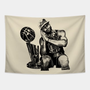 Steph Curry Night Night Tapestry