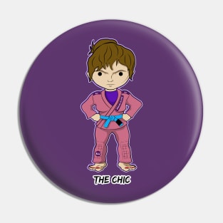 BJJ Characters the Chic Pin