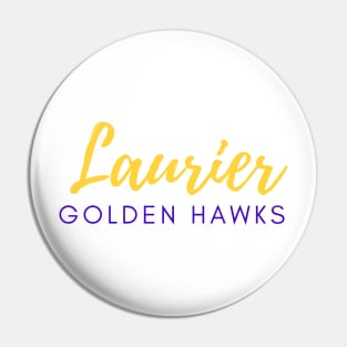 Laurier Golden Hawks Pin