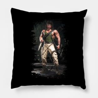 Mortal Kombat 11 Rambo Print - 57212127 Pillow