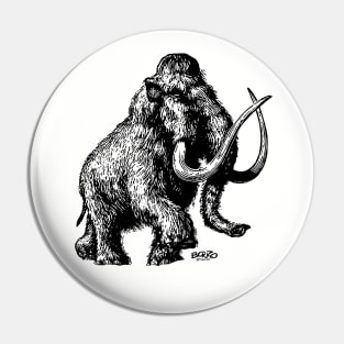 Woolly Mammoth Pin