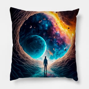 Space Portal Level 7 Pillow