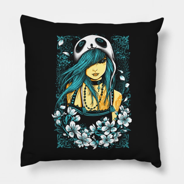 Kawaii Gothic Pillow by KawaiiDread