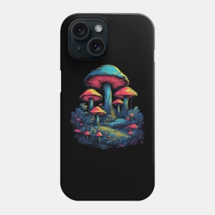 Colorful Mushrooms Phone Case