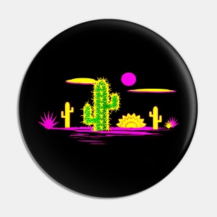 Cactus Desert Pin