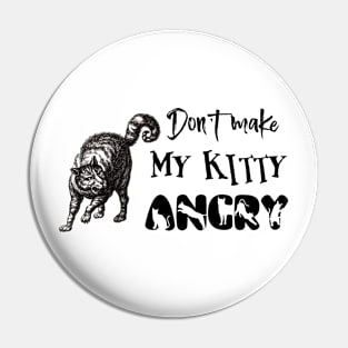 Angry Cat Pin