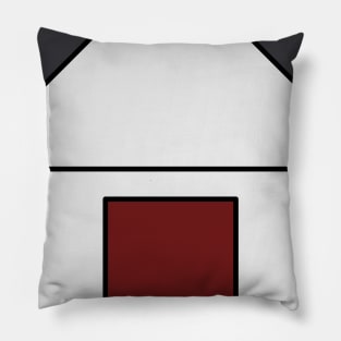 Home icon vector icon. Pillow