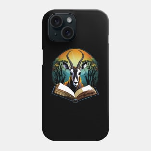 Gemsbok Reads Book Phone Case