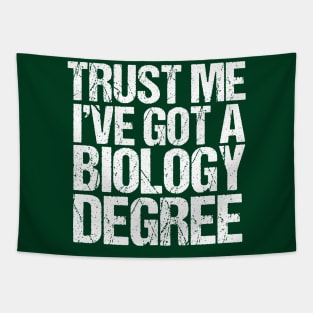 Funny Biology Major Graduation Tapestry