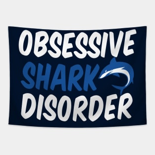 Obsessive Shark Disorder Tapestry