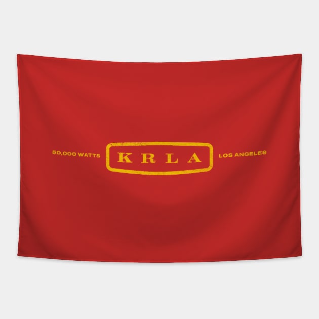 KRLA Worn Tapestry by KevShults