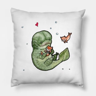 Creature From the Black Lagoon Pillow