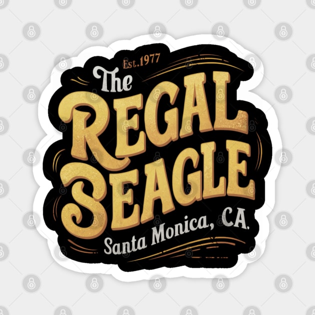 The regal beagle santa monica 1977s Magnet by thestaroflove