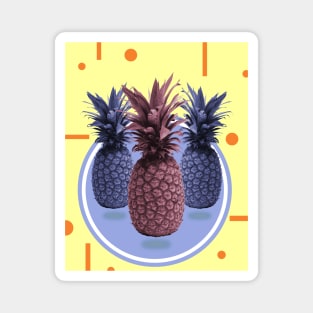 Pineapple Team Magnet