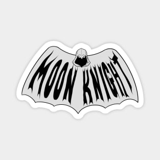 Retro Moon Knight Magnet