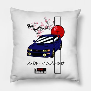 JDM 22b Blue Red Sun Edition Pillow