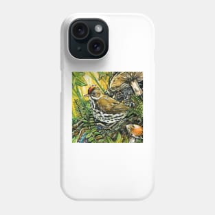 Ovenbird, Friend of the Forest Floor Phone Case