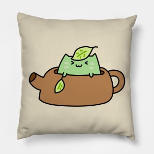 Matcha Cat Pillow