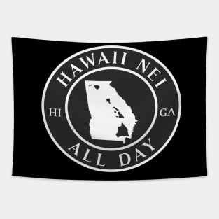 Roots Hawaii and Georgia by Hawaii Nei All Day Tapestry