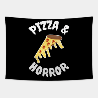 Pizza And Horror Tapestry