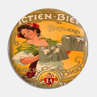 A SLICE IN TIME Actien-Bier Beer Hamburg Pin