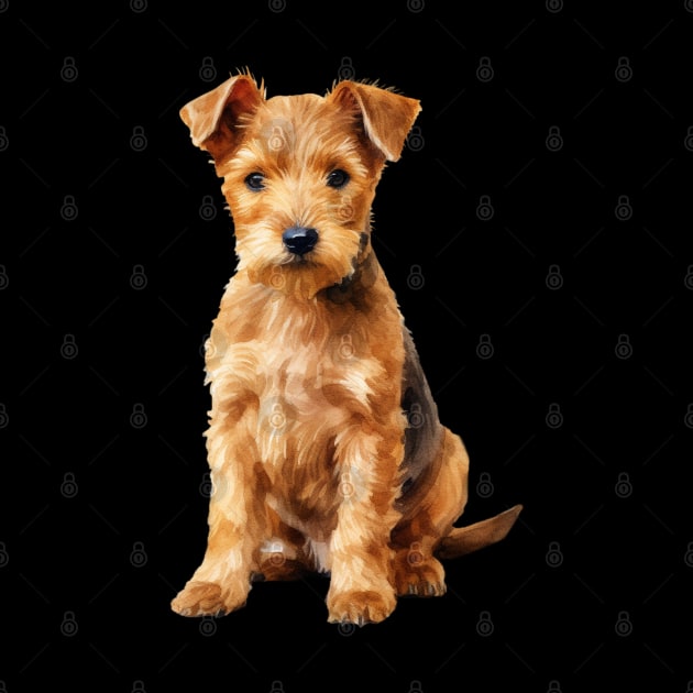 Puppy Lakeland Terrier by DavidBriotArt