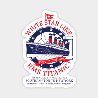 White Star Line - Titanic Magnet