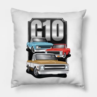 Chevrolet C10 Pickup Trucks Chevy truck 67-72 Pillow