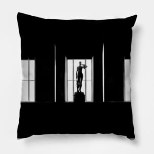 Paris Le Matin Statue by Pryas Pillow