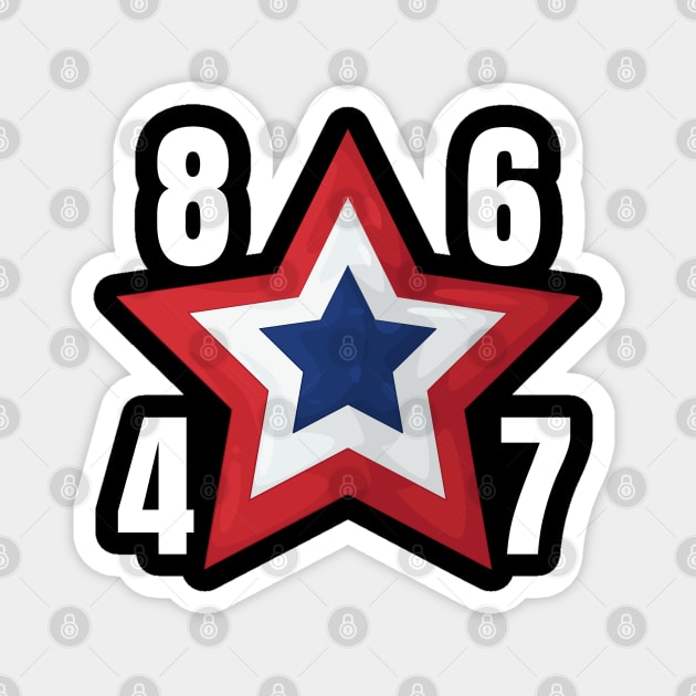 8647 Magnet by Creatifly Graphic Tees