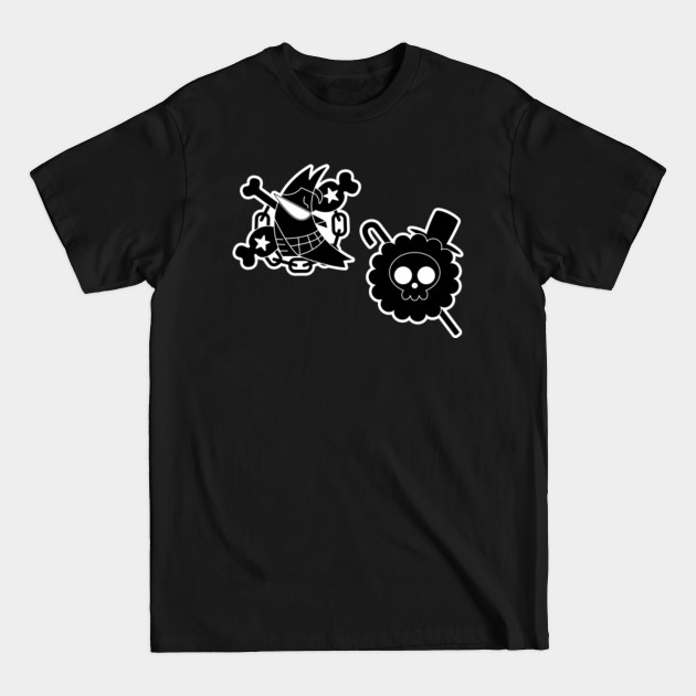 Discover Franky and Brook Jollr Roger 1 - Mugiwara - T-Shirt