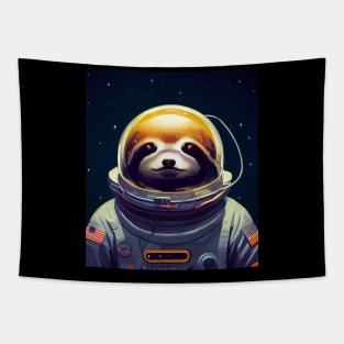 Cute Animal In Astronaut Suit Tapestry