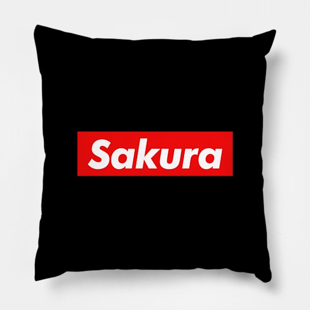 Sakura Pillow by monkeyflip