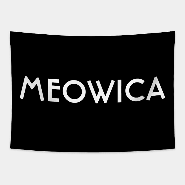 Meowica Tapestry by Ranumee