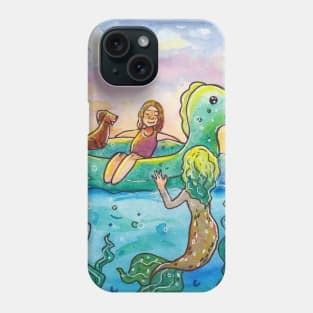 Sunset Mermaid Phone Case