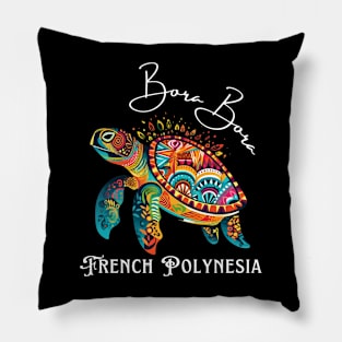 French Polynesia Bora Bora Pillow