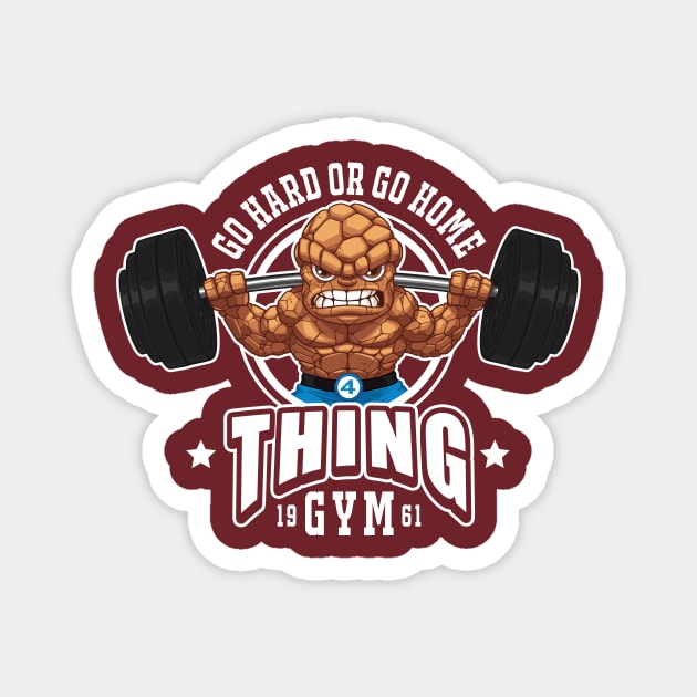 Thing Gym Magnet by BEU BEU