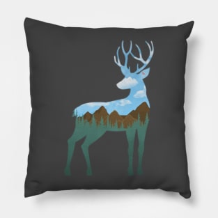 Forest Deer Pillow