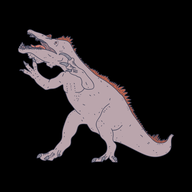 Baryonyx - Carnivore Dinosaur - Extinct Theropod by DeWinnes