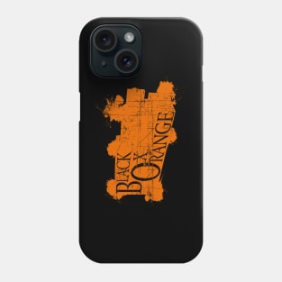 Black Box Orange Phone Case