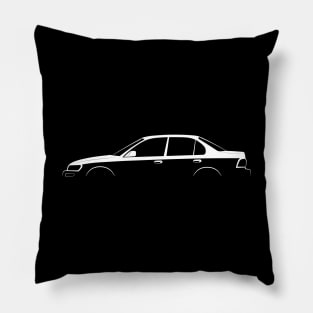 Toyota Corolla (E100) Silhouette Pillow