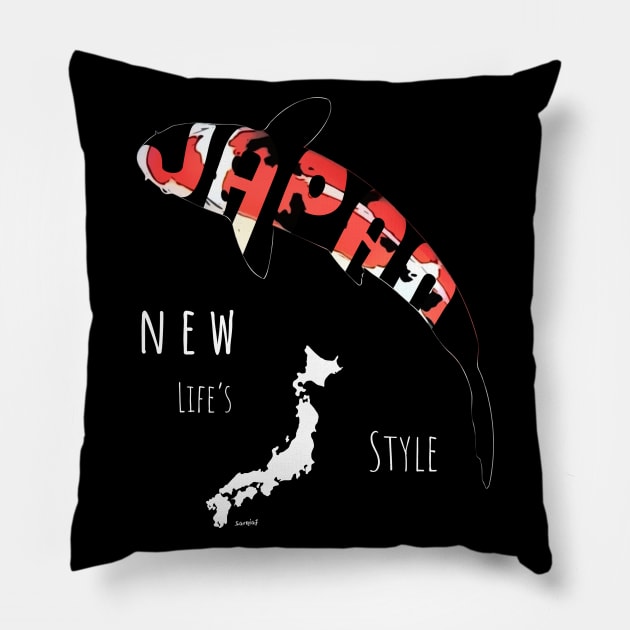 Japan Animal - Life Style Pillow by serre7@hotmail.fr