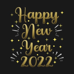 Happy New Year 2022 NYE Party Festive T-Shirt