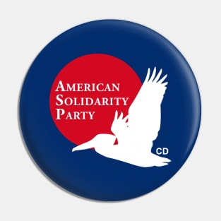 American Solidarity Party Logo Pin