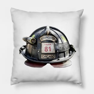 CHICAGO FIRE HELMET - TRUCK 81 Pillow